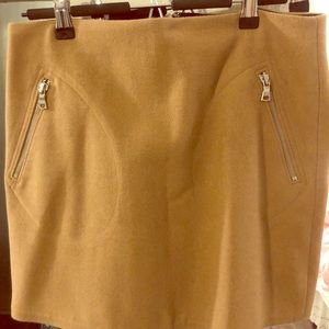 Gap Tan Winter Mini Skirt 4